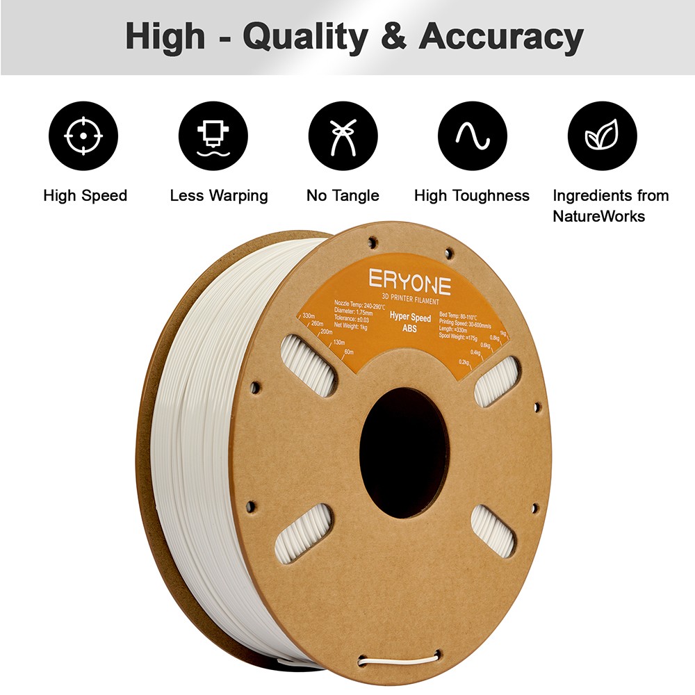 High Speed ABSONEone 1 kg - Wit