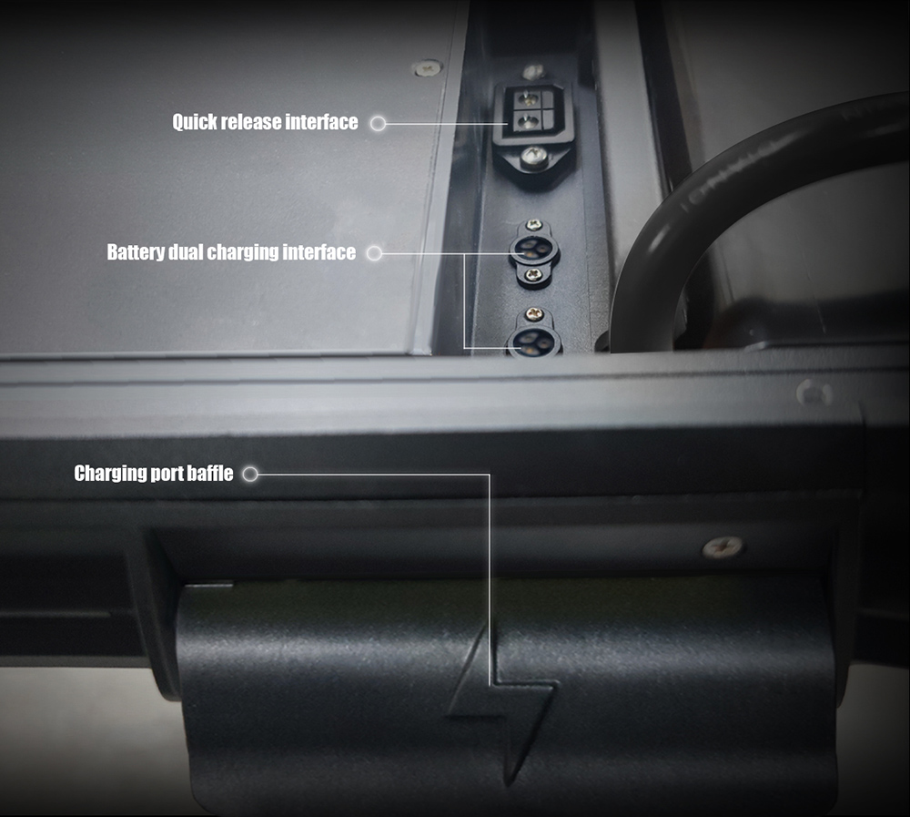 KuKirin G3 Pro 2024 Version 1200W*2 Motor terränggående elskoter 10 tums däck avtagbart batteri 52V 23,2Ah Räckvidd 80km Max hastighet 65km/h Dubbelt hydrauliskt stötdämparsystem IP54 Vattentät dubbel hydraulisk broms