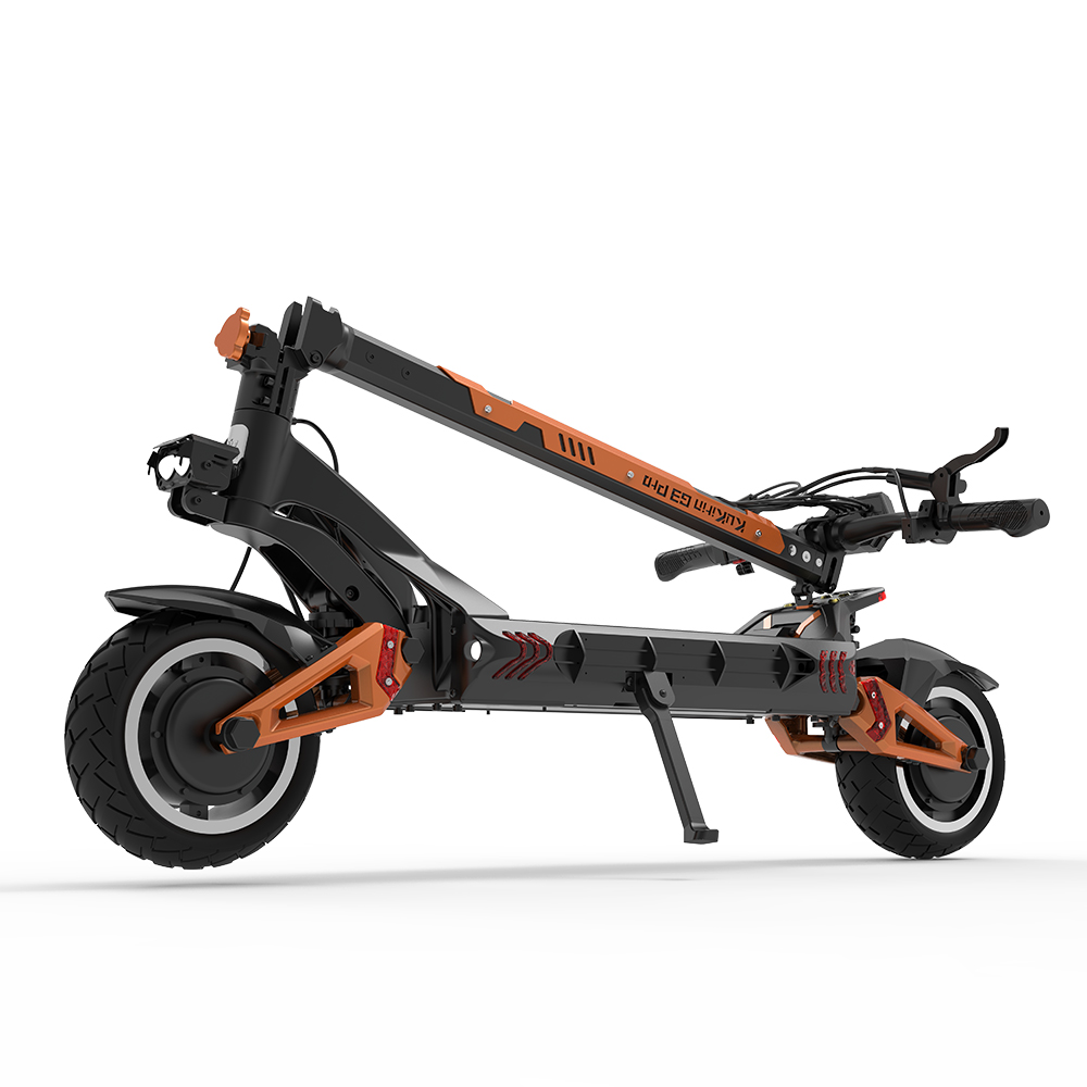 KuKirin G3 Pro 2024 Version 1200W*2 Motor terränggående elskoter 10 tums däck avtagbart batteri 52V 23,2Ah Räckvidd 80km Max hastighet 65km/h Dubbelt hydrauliskt stötdämparsystem IP54 Vattentät dubbel hydraulisk broms