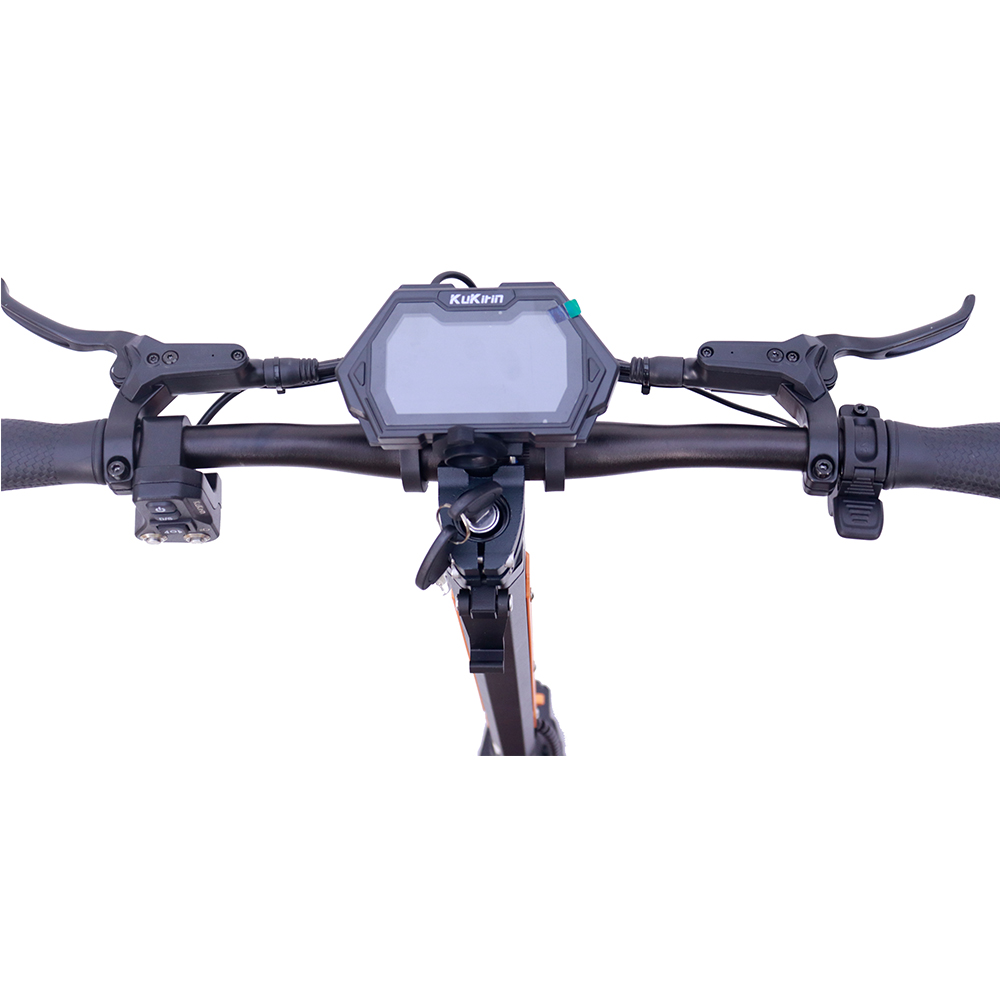 KuKirin G3 Pro 2024 Version 1200W*2 Motor terränggående elskoter 10 tums däck avtagbart batteri 52V 23,2Ah Räckvidd 80km Max hastighet 65km/h Dubbelt hydrauliskt stötdämparsystem IP54 Vattentät dubbel hydraulisk broms