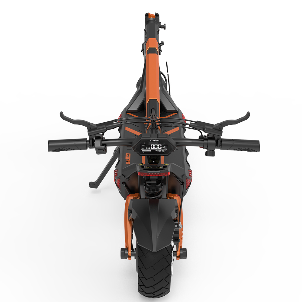 KuKirin G3 Pro 2024 Version 1200W*2 Motor terränggående elskoter 10 tums däck avtagbart batteri 52V 23,2Ah Räckvidd 80km Max hastighet 65km/h Dubbelt hydrauliskt stötdämparsystem IP54 Vattentät dubbel hydraulisk broms