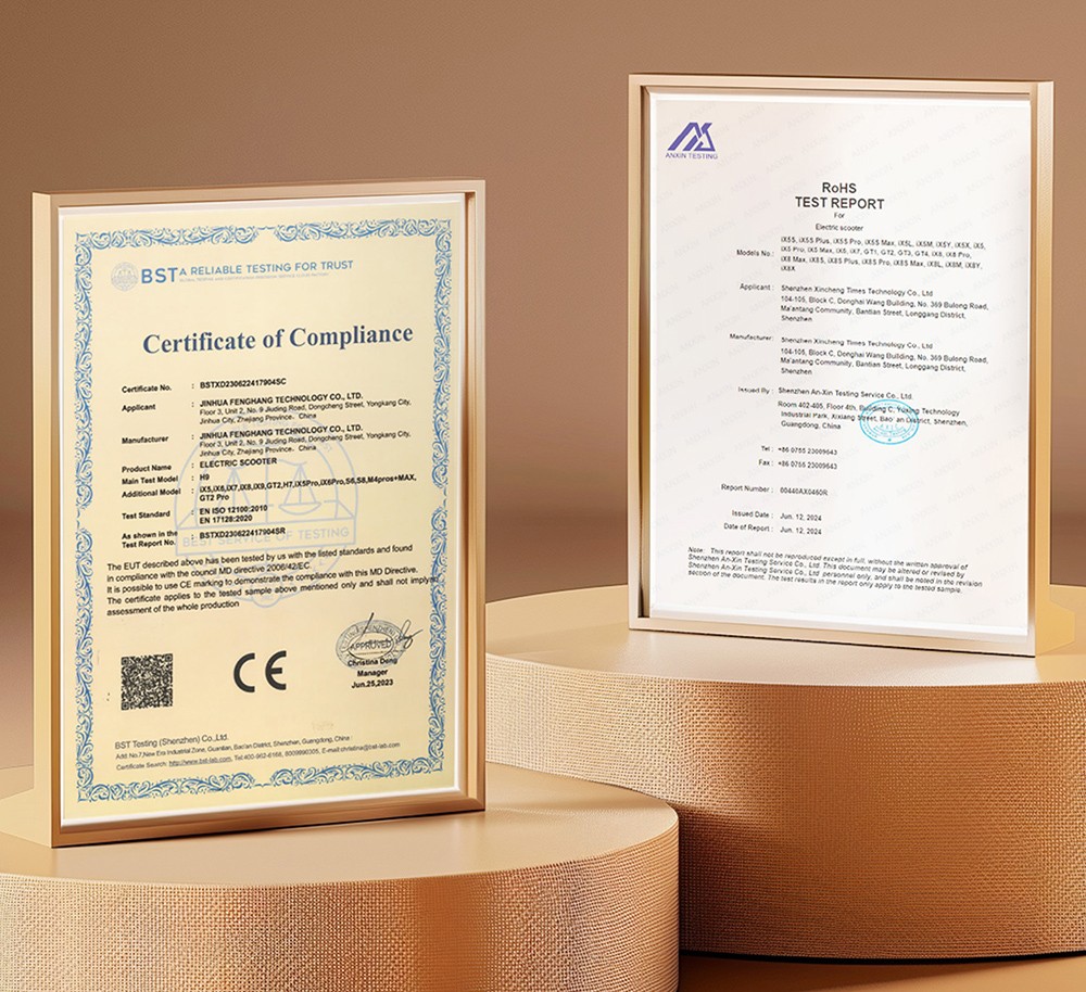 Trottinette électrique iScooter iX1, moteur 7*8799W, batterie 51V 79AH, pneu 87 pouces, vitesse maximale 39km-h, autonomie 29km, freins à disque hydrauliques doubles, suspension avant et arrière