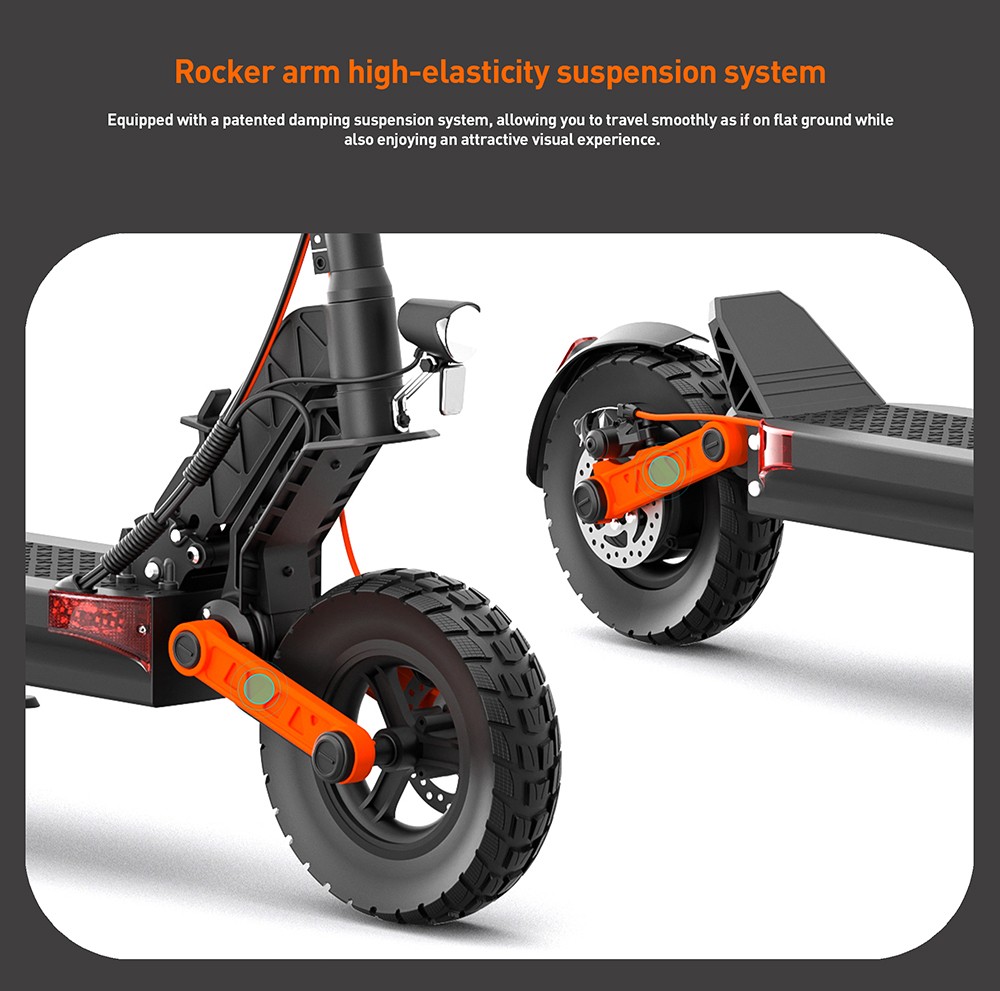 Joyor S8 electric scooter, 600 W motor, 48 V 26 Ah battery, 10 inch tires, maximum speed 25 km/h, range 90 km, double mechanical disc brake