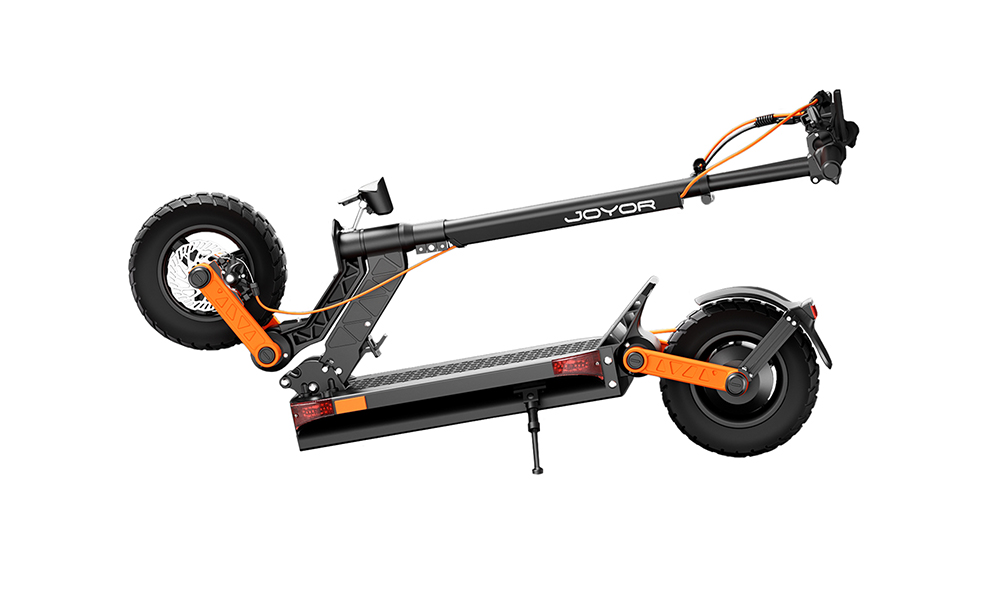 Joyor S8 electric scooter, 600 W motor, 48 V 26 Ah battery, 10 inch tires, maximum speed 25 km/h, range 90 km, double mechanical disc brake