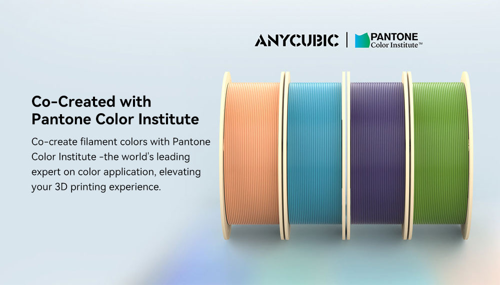 Szilárda 3D nyomtatóhoz Anycubic Pantone PLA 4 színek - 4 kg