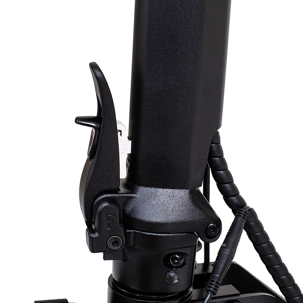 KuKirin G2 Pro 2024 Ny version Hopfällbar elektrisk skoter 9,0 x 3,0 tum Slanglöst däck 600W Motor 48V 15,6Ah Batteri 58 km Max räckvidd, HD LCD-skärm Dubbel skivbroms LED-ljus fjäderstötdämpare, avtagbar säte Blinkers