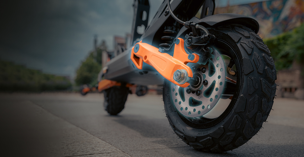 KuKirin G2 Pro 2024 Ny version Hopfällbar elektrisk skoter 9,0 x 3,0 tum Slanglöst däck 600W Motor 48V 15,6Ah Batteri 58 km Max räckvidd, HD LCD-skärm Dubbel skivbroms LED-ljus fjäderstötdämpare, avtagbar säte Blinkers