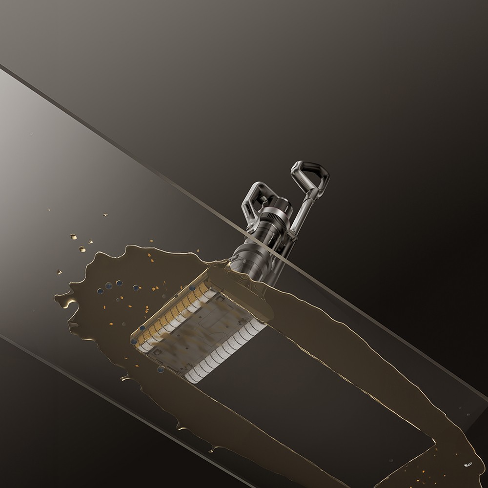 JIMMY PW11 Pro Max 5-i-1 sladdlös dammsugare och mopp, 460 W högeffekt, dubbelrengöring, snabb varmluftstorkning, LED-skärm, 180° platt design, dubbla rullborstar, för hårda golv, husdjurshår och hela huset, silver-svart färg