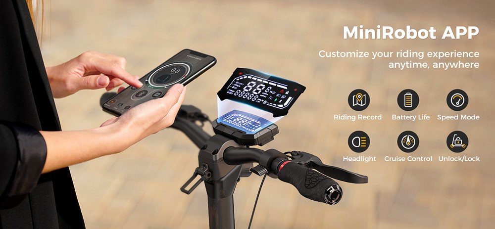 Trotineta electrica iScooter iX7 Pro, motor 2*1000W, baterie 48V 17.5Ah, cauciucuri off-road de 10 inch, viteza maxima 60km/h, autonomia 80km, frane pe disc fata si spate, suspensie dubla