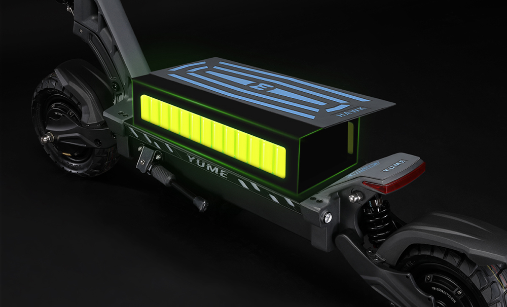 Ηλεκτρικό σκούτερ YUME HAWK, 10x3,15