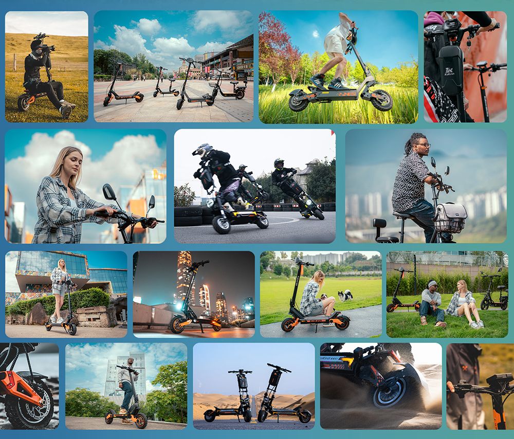 (Uppgraderad version) KuKirin C1 Pro elektrisk skoter, 500W motor, 48V 26Ah batteri, 14 tums luftdäck, maxhastighet 45km, räckvidd 100km, hopfällbar med ett klick, baksäte och främre förvaringskorg, backspegel