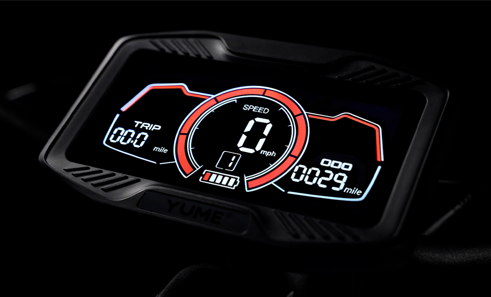 Ηλεκτρικό σκούτερ YUME HAWK, 10x3,15