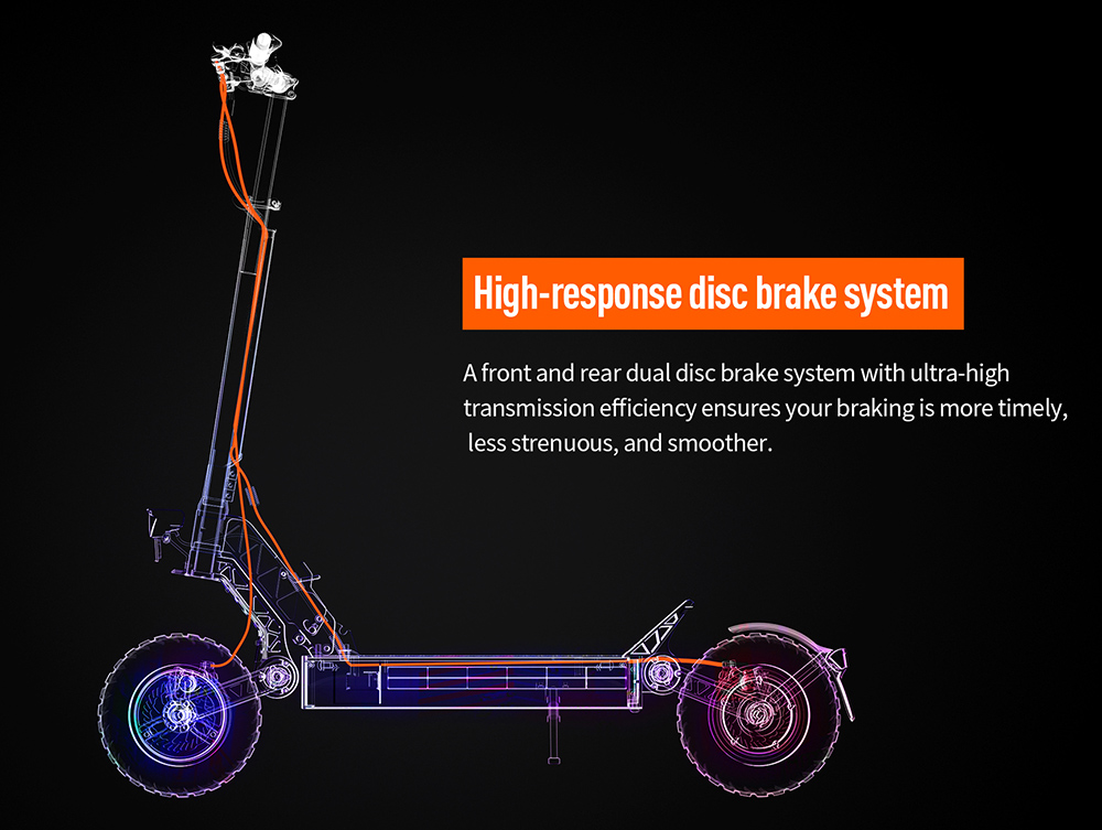 ABE JOYOR S5 certified electric scooter 10 inch tires 500 W motor 20 km/h 48 V 13 Ah battery Range of 40 to 55 km Double disc brakes