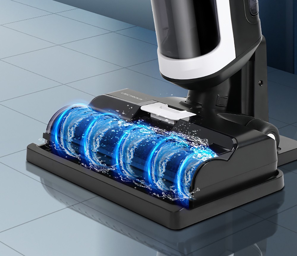Aspirator fără fir Liectroux i7 Pro, aspirație 14000 Pa, autocurățare, auto-uscare, rezervor de apă curată de 600 ml, timp de funcționare 35 minute, afișaj LED, control vocal, zgomot redus