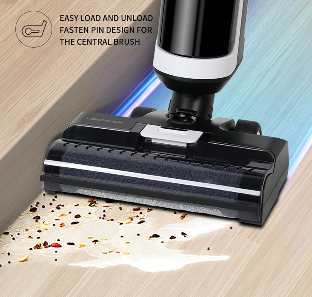 Aspirator fără fir Liectroux i7 Pro, aspirație 14000 Pa, autocurățare, auto-uscare, rezervor de apă curată de 600 ml, timp de funcționare 35 minute, afișaj LED, control vocal, zgomot redus