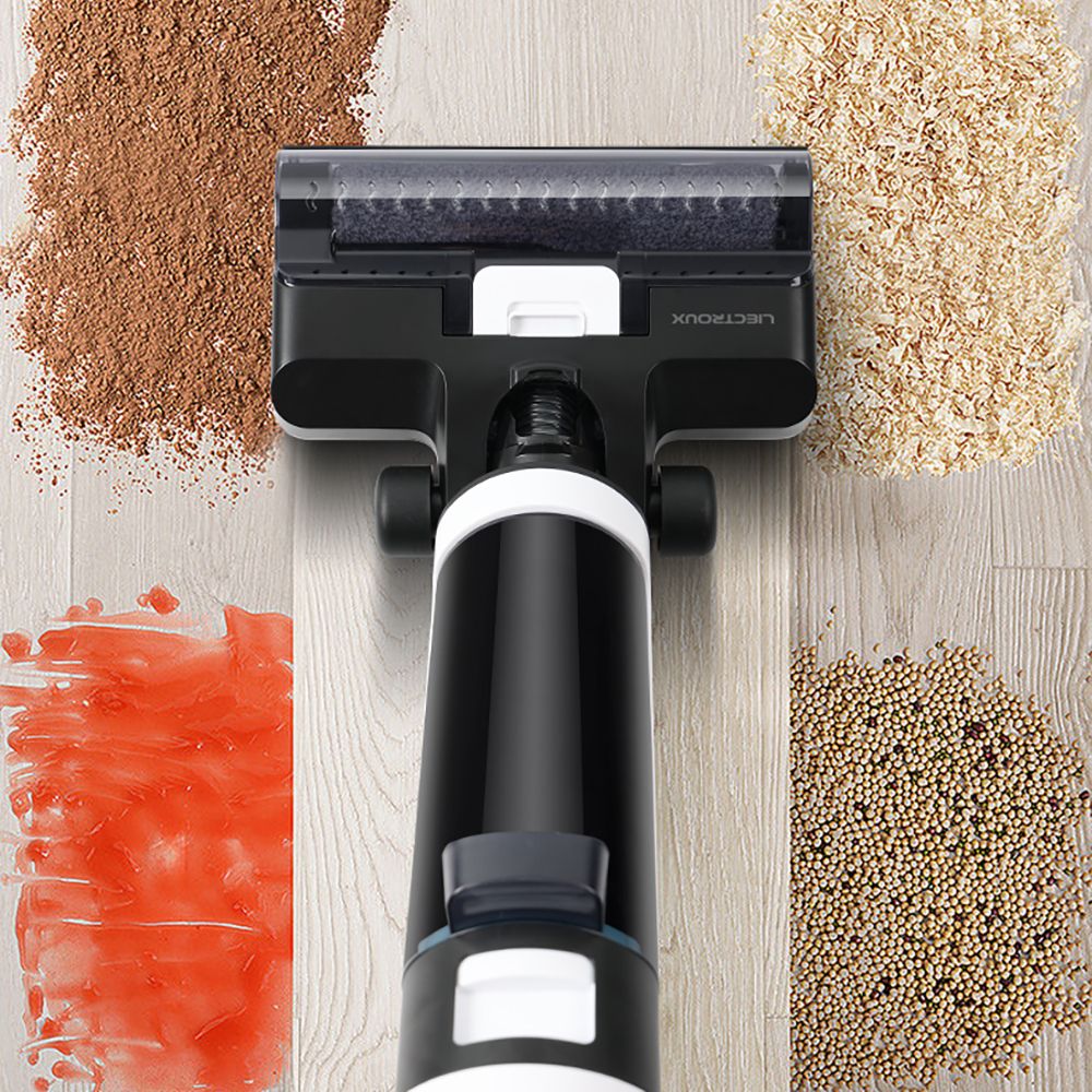 Aspirator fără fir Liectroux i7 Pro, aspirație 14000 Pa, autocurățare, auto-uscare, rezervor de apă curată de 600 ml, timp de funcționare 35 minute, afișaj LED, control vocal, zgomot redus