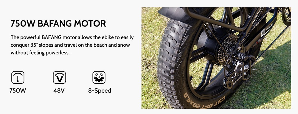 Składany rower elektryczny Vitilan I7 Pro 2.0, 20 * 4.0-calowa gruba opona 750 W Silnik Bafang 48 V 20 Ah Wymienny akumulator 28 mil na godzinę Maksymalna prędkość 50-65 mil Zawieszenie pneumatyczne Shimano 8-biegowa przedni widelec Hydrauliczny hamulec tarczowy Wyświetlacz LCD - czarny