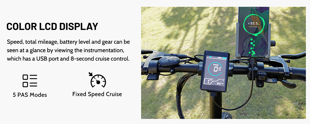 Vitilan I7 Pro 2.0 összecsukható elektromos kerékpár, 20*4.0 hüvelykes zsírabroncs 750W Bafang motor 48V 20Ah cserélhető akkumulátor 28mph Max sebesség 50-65 mérföld Shimano 8 sebességes sebességváltó légrugózás első villa hidraulikus tárcsafék LCD kijelző