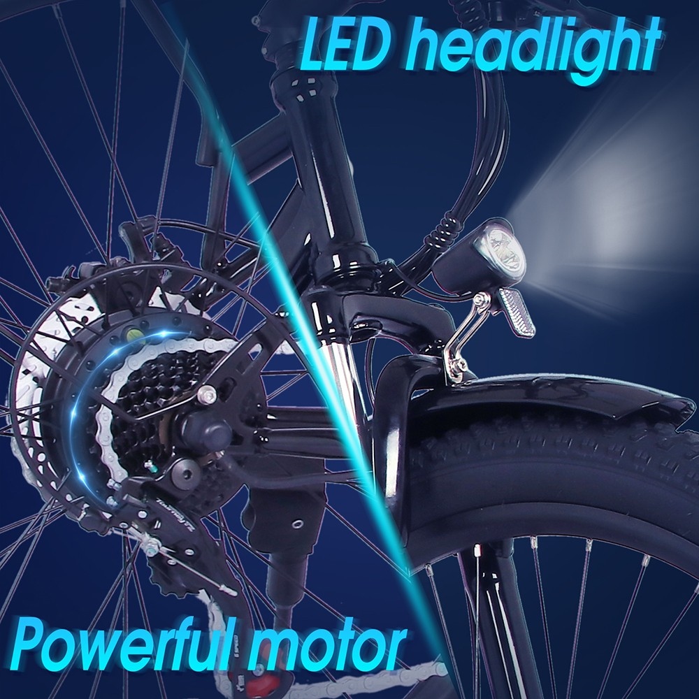ONESPORT OT13 elektromos kerékpár, 26*3 hüvelykes zsírgumi, 350 W-os motor, 48V15Ah akkumulátor, 25 km/h maximális sebesség 100 km maximális hatótáv