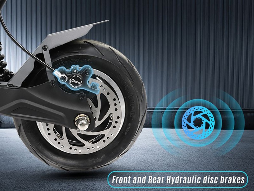 Scooter électrique YUME HAWK Pro, pneus de route sans chambre à air 10x4.5