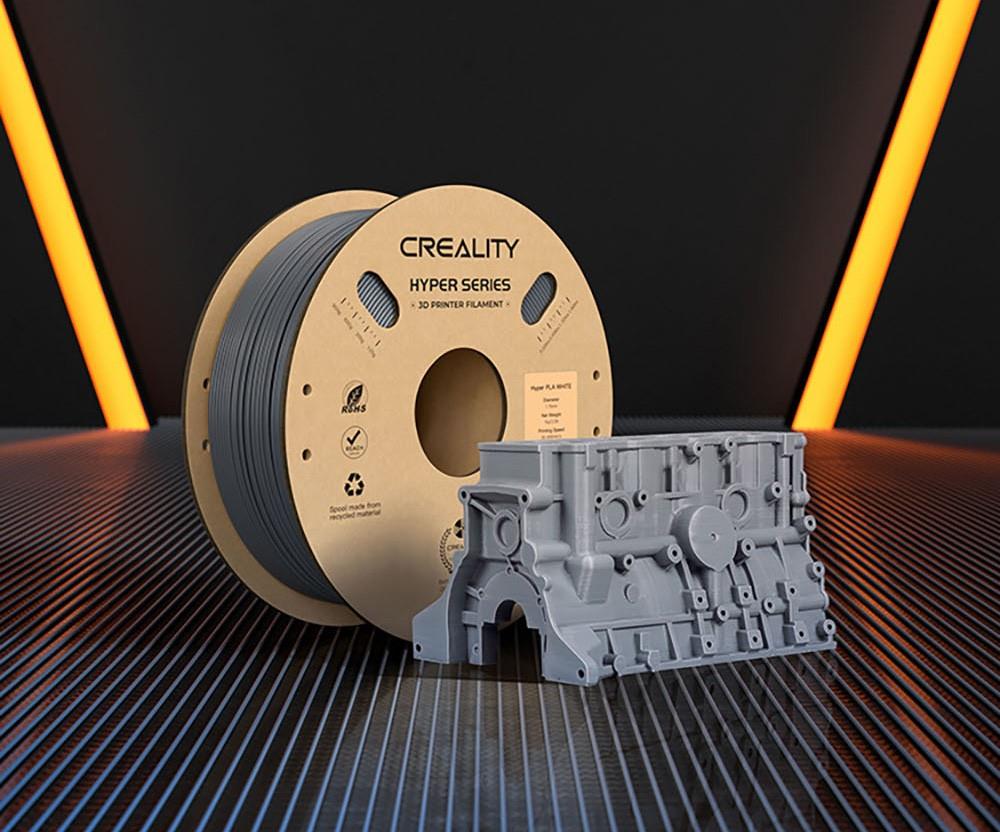 Creality Hyper Series ABS-Filament 1.75 mm 1 kg – Weiß