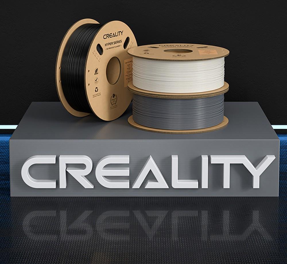 Creality Hyper Series ABS-Filament 1.75 mm 1 kg – Schwarz