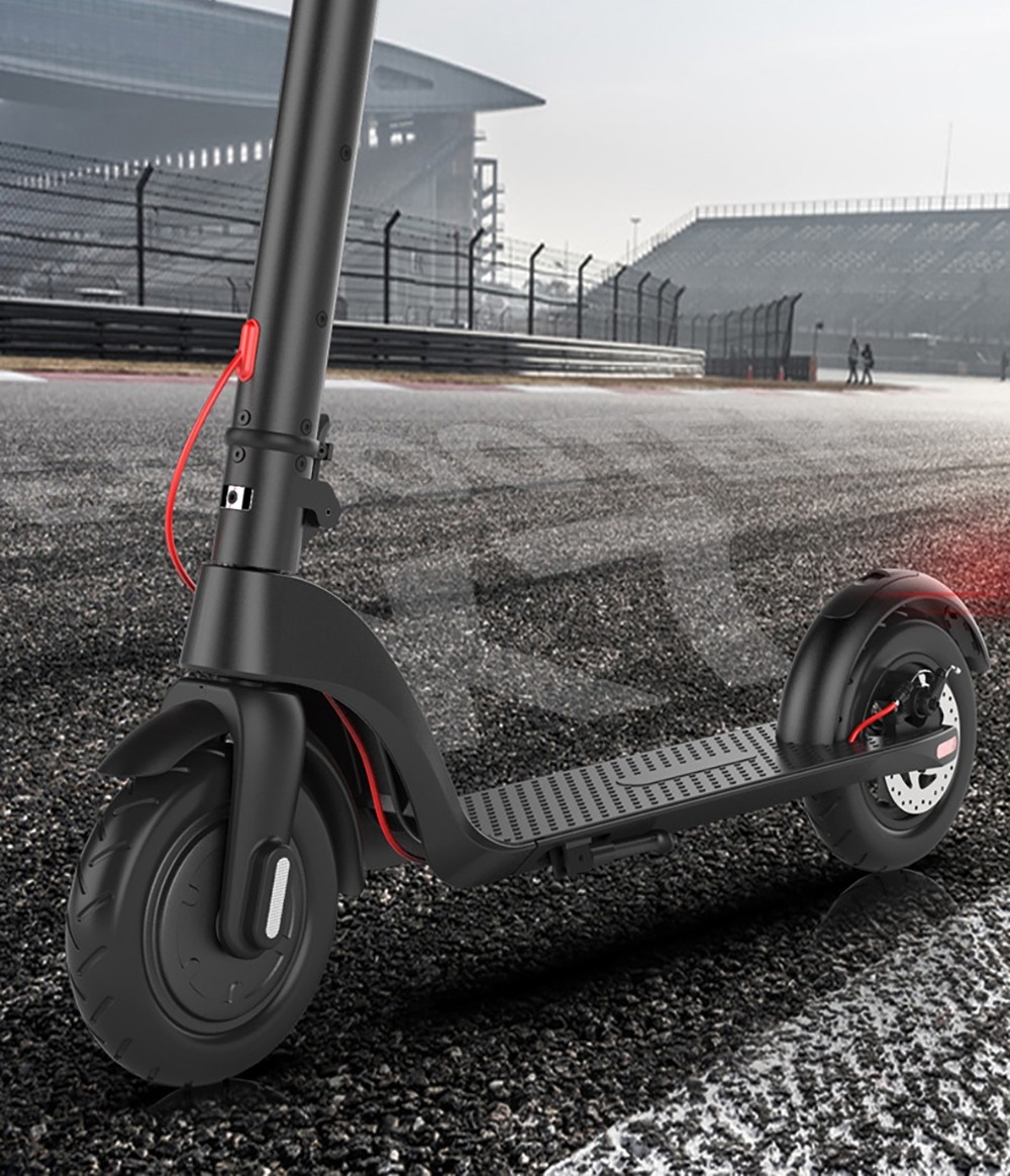 AOVO X7 Scooter électrique 8.5 pouces pneu 350 W moteur 36 V 6.4 Ah batterie amovible 32 km/h vitesse maximale 25 km d'autonomie