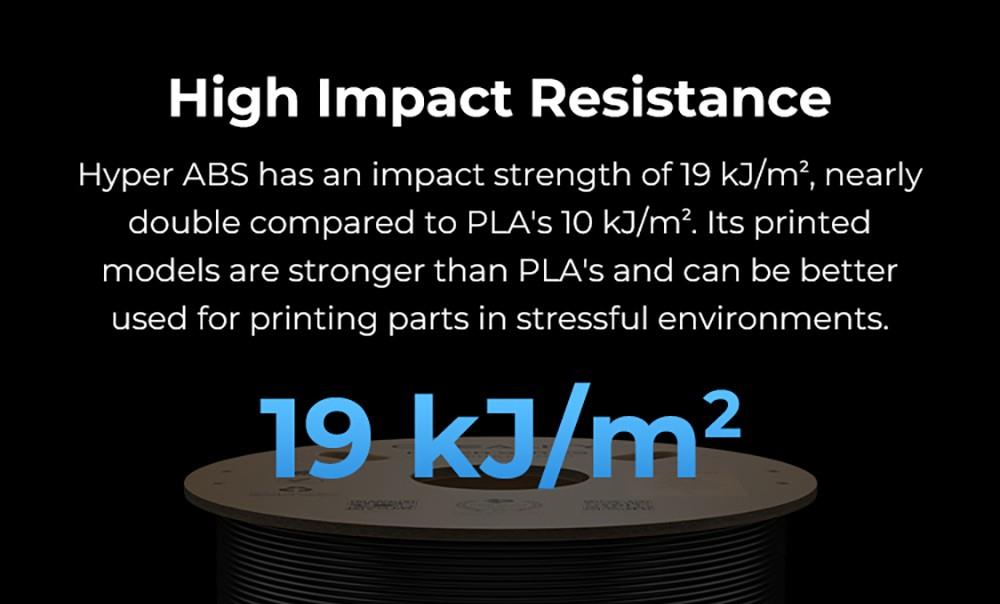 Filament ABS Creality Hyper Series 1.75 mm 1 kg - Blanc