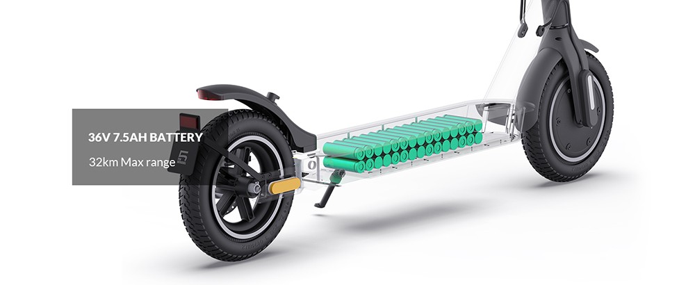 V5 Pro opvouwbare elektrische scooter met 30 wielen