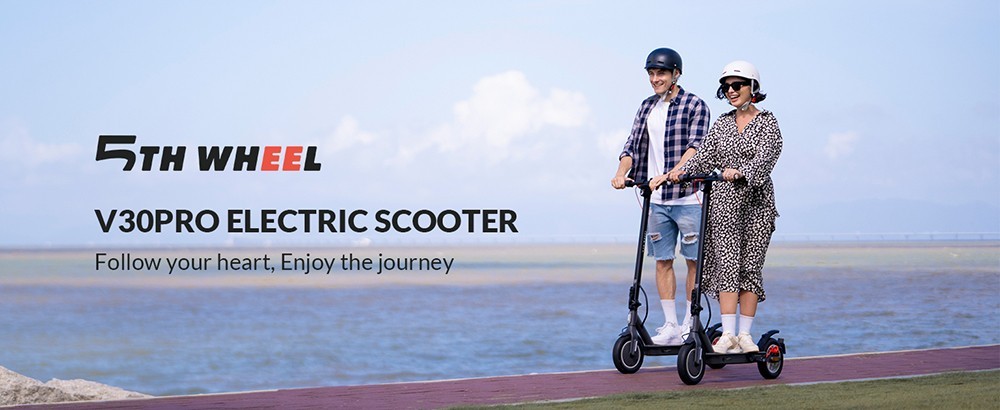 Scooter elettrico pieghevole V5 Pro a 30 ruote