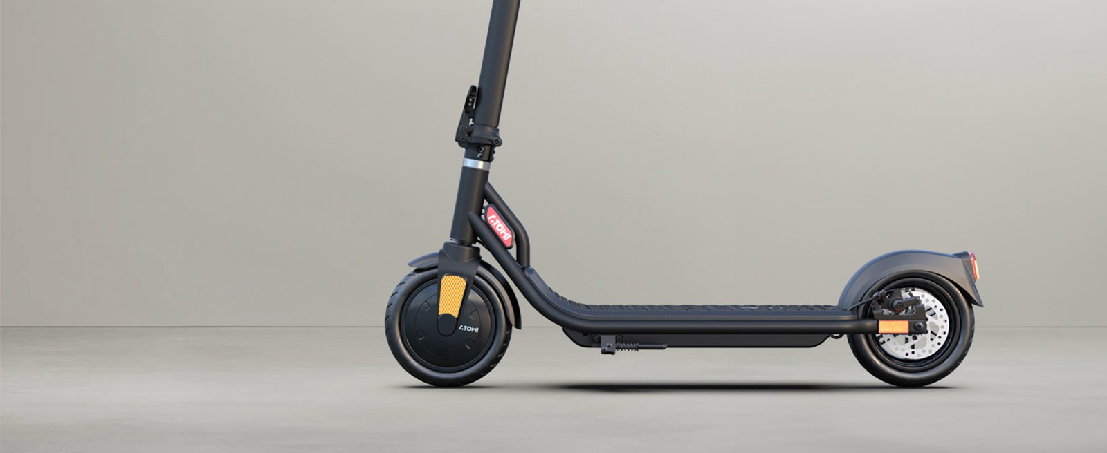 Atomi E20 Electric Scooter 8.5 inch Air Tire 250W Motor (Max Output 500W) 36V 7.5Ah Battery 30km Range Dual Brake 120kg