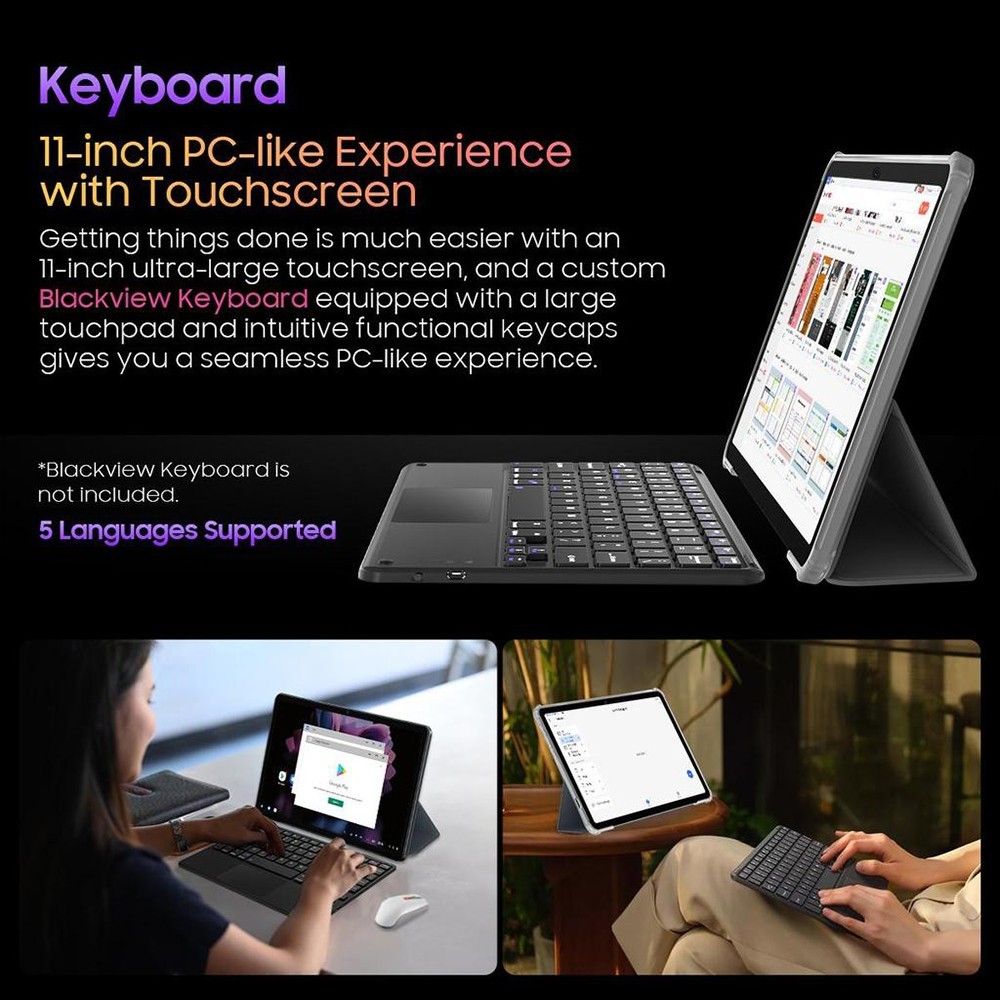 Blackview Tab 16 4G Tablet 8 GB RAM 256 GB ROM Zelená