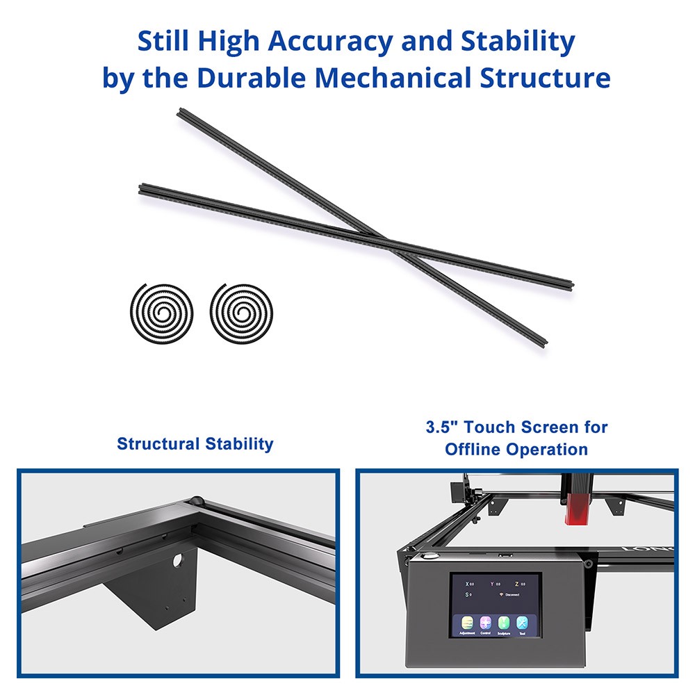 Lasergraver LONGER RAY5 Y-Axis Extension Kit