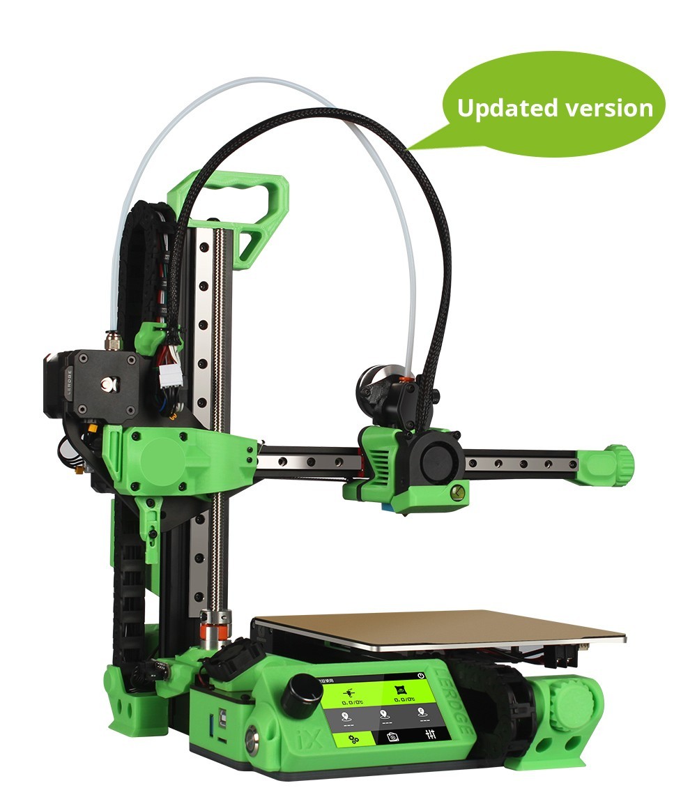 Lerdge iX 3D nyomtató RTP V3.0 zöld verzió