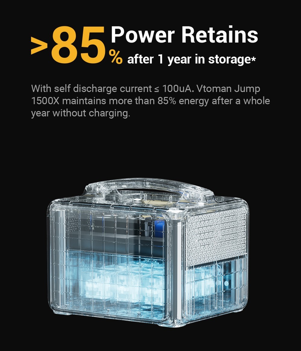 Centrale électrique portable VTOMAN Jump 600 640Wh