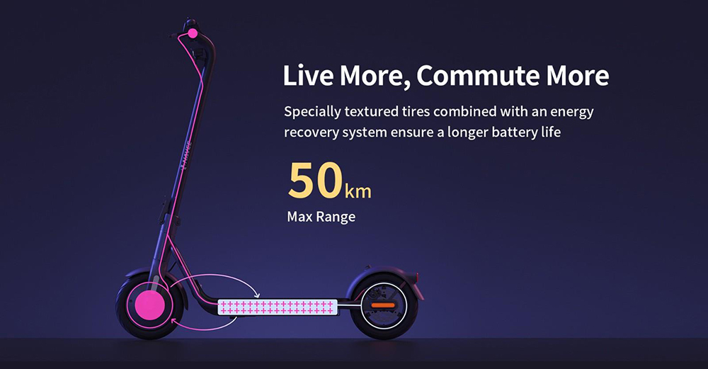 Sammenfoldelig el-scooter NAVEE V50 700W 50km