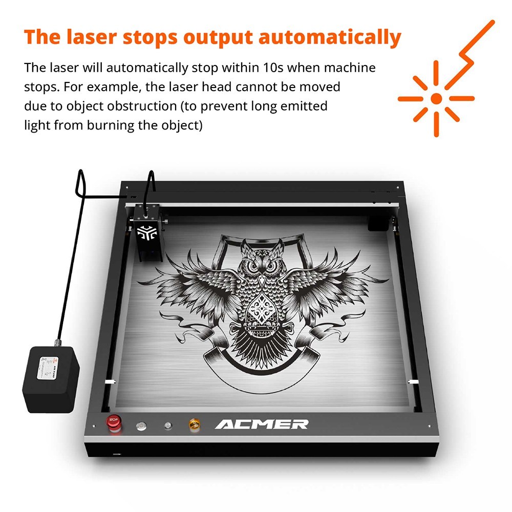 Taglierina per incisione laser ACMER P2 10W