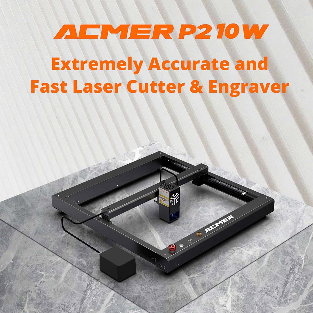ACMER P2 10W laser engraver cutter