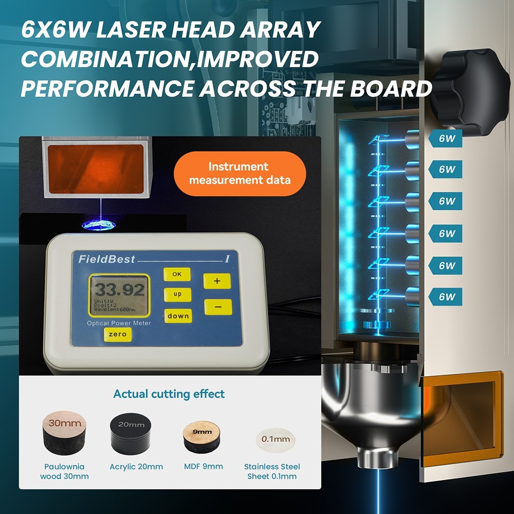 Laserová rytina ATOMSTACK Maker S30 Pro