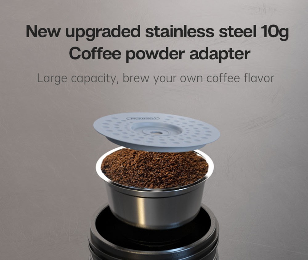 Přenosný espresso kávovar 3v1