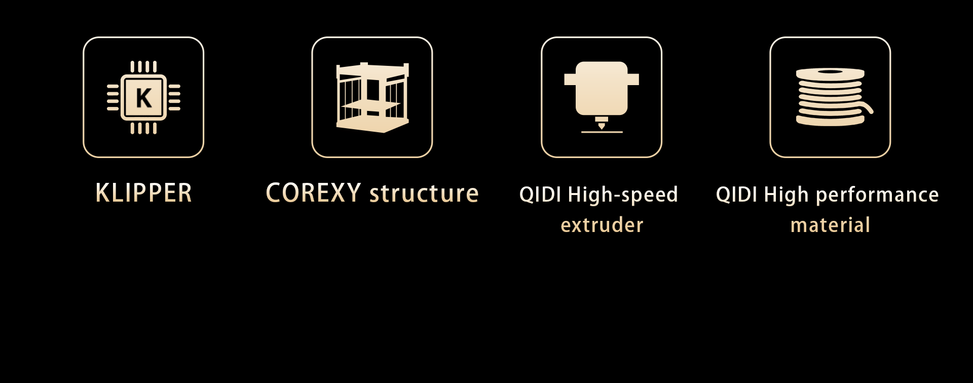 Impressora 3D 600 mm/s 325*325*315mm QIDI TECH X-Max 3