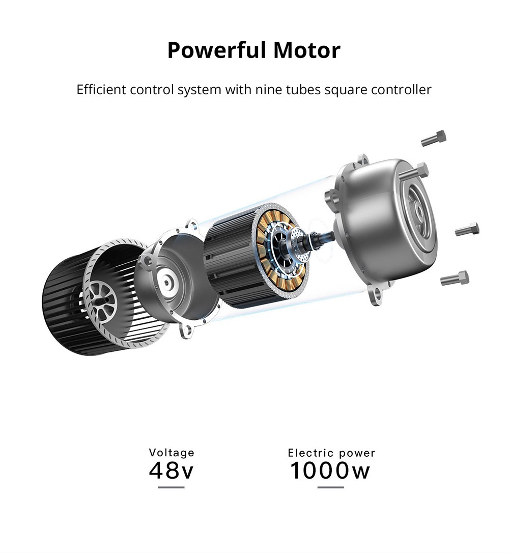 BEZIOR XF001 Plus E-Bike 20in 48V 17,5Ah 45km/h 1000W Motor Verde Exército