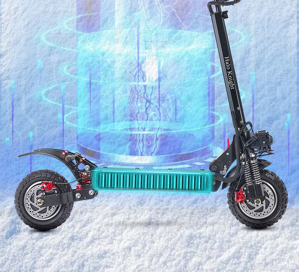 Halo Knight T104 elektrische scooter 21 Ah batterij 1000 W * 2 motor