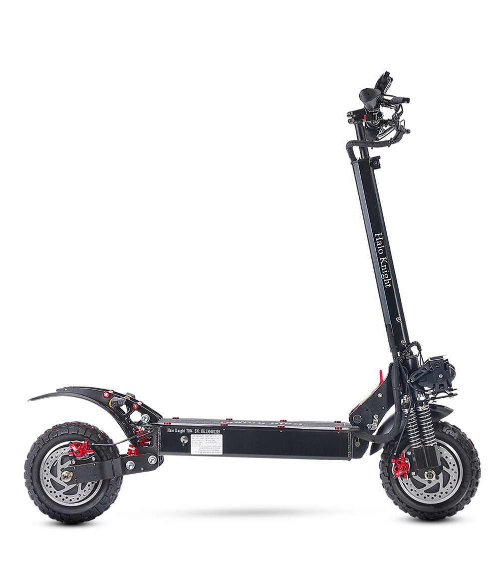 Halo Knight T104 elektrisk scooter 21Ah batteri 1000W*2 motor