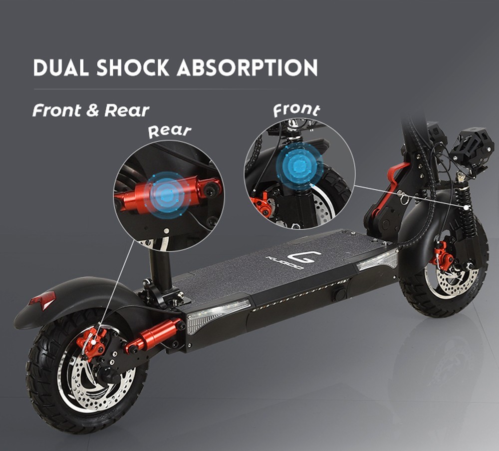 KUGOO M4 Pro elektrische scooter All-Terrain band 500W motor