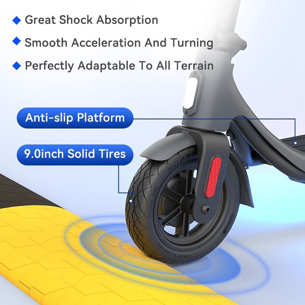 Megawheels A6 elektrische scooter Zwart