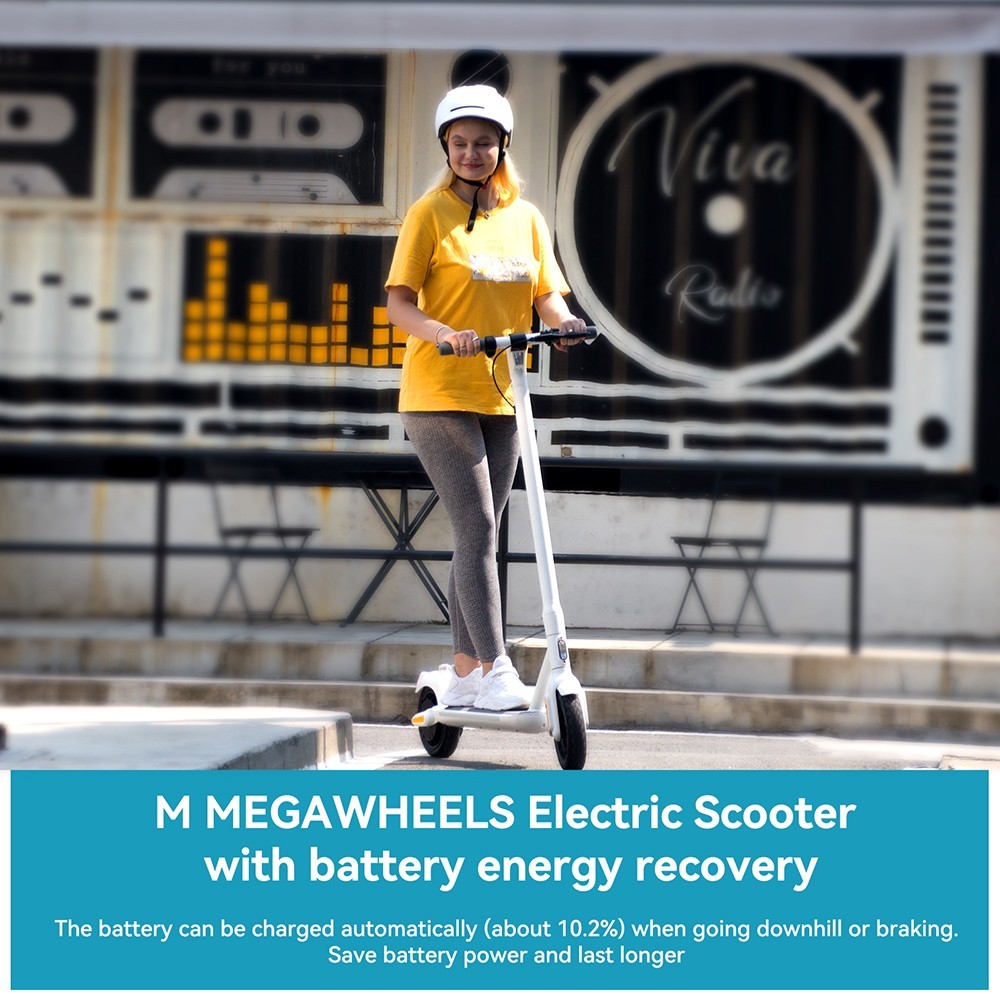 Megawheels A5 Electric Scooter 350W Motor White