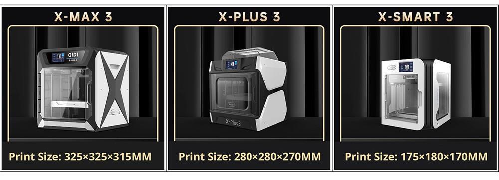 Impresora 3D 600mm/s 325*325*315mm QIDI TECH X-Max 3