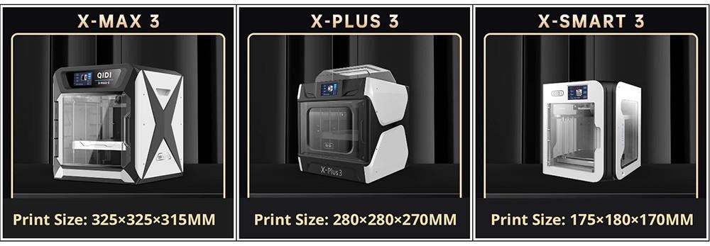 3D tiskárna 600mm/s 280*280*270mm QIDI TECH X-Plus 3