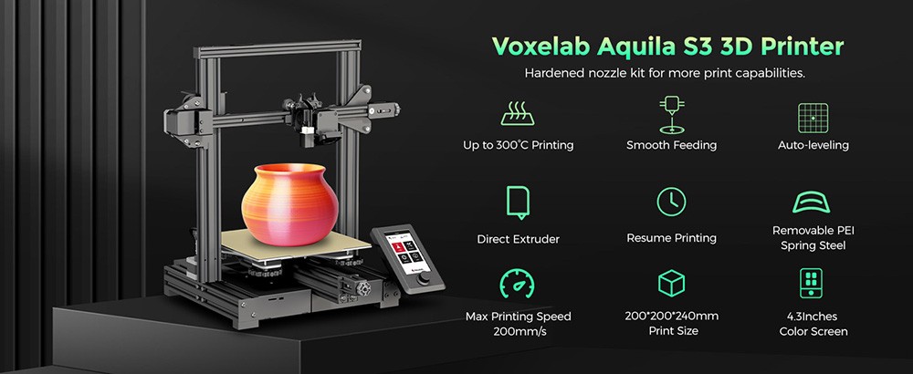 Stampante 3D Voxelab Aquila S3